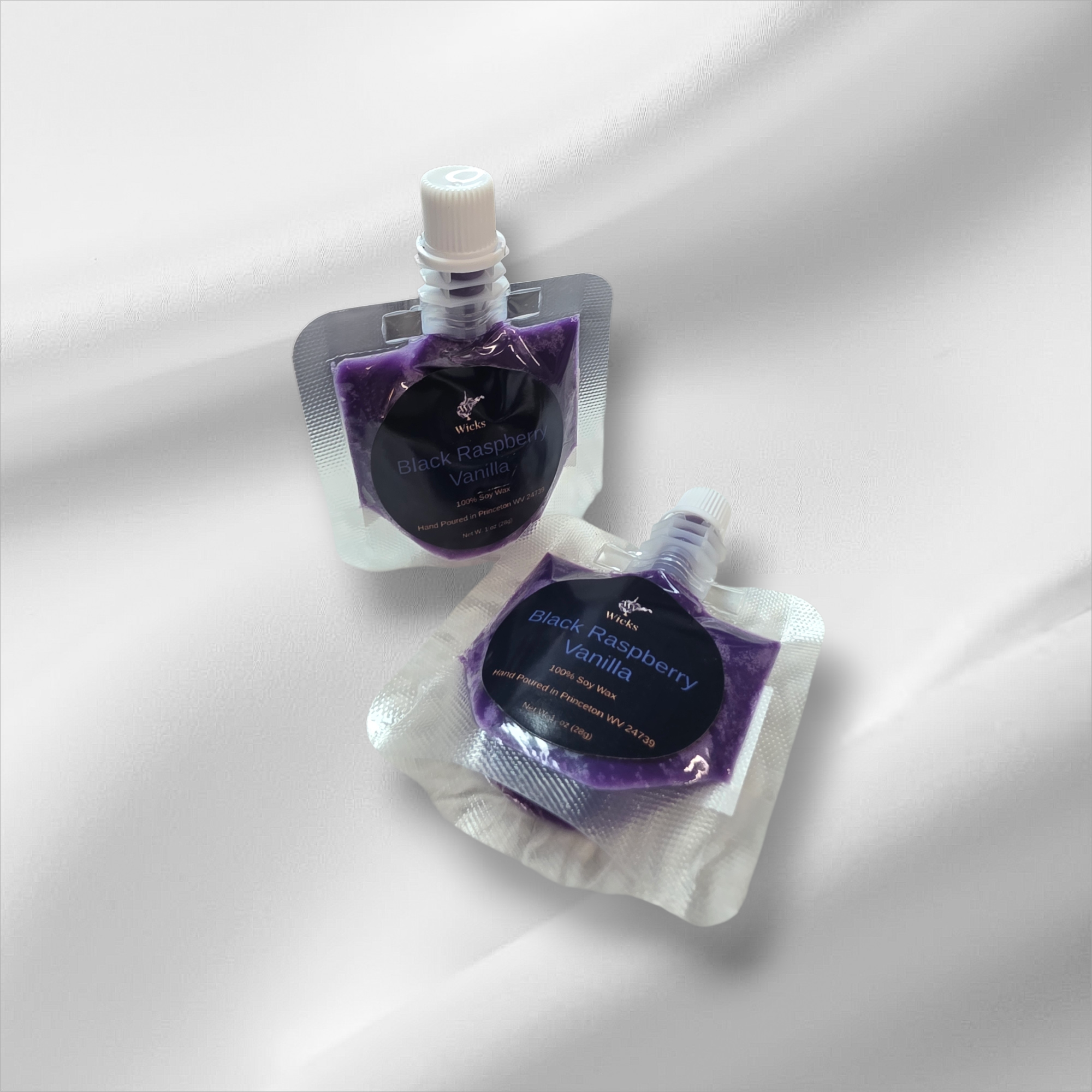 Black Raspberry & Vanilla 1oz Squeezable Wax Melt A