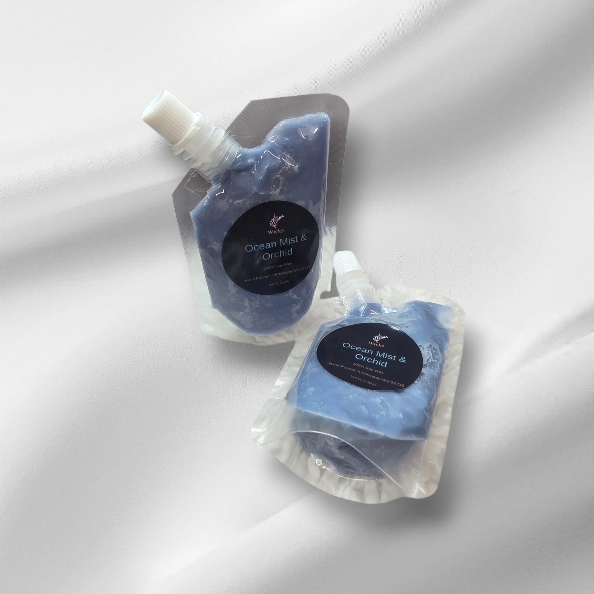 Ocean Mist & Orchid 3oz Squeezable Wax Melt