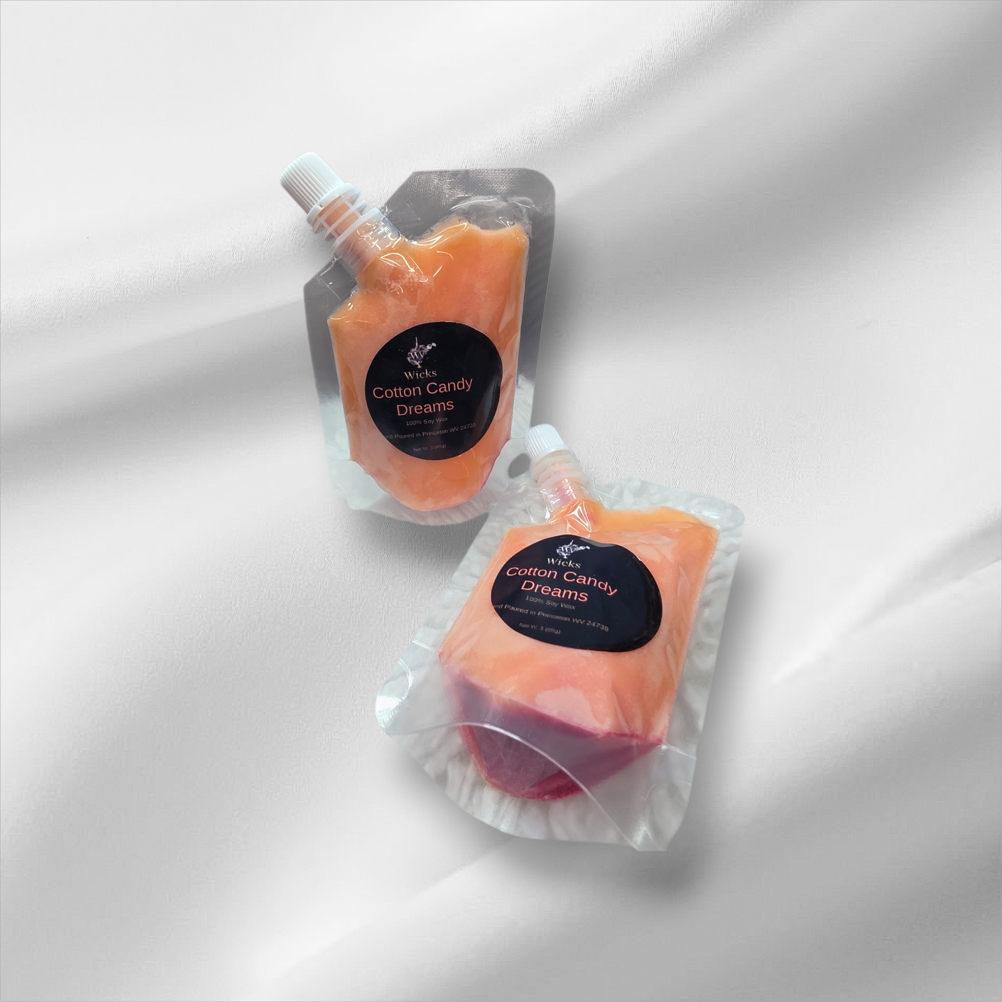 Cotton Candy Dream 3oz squeezable wax melts