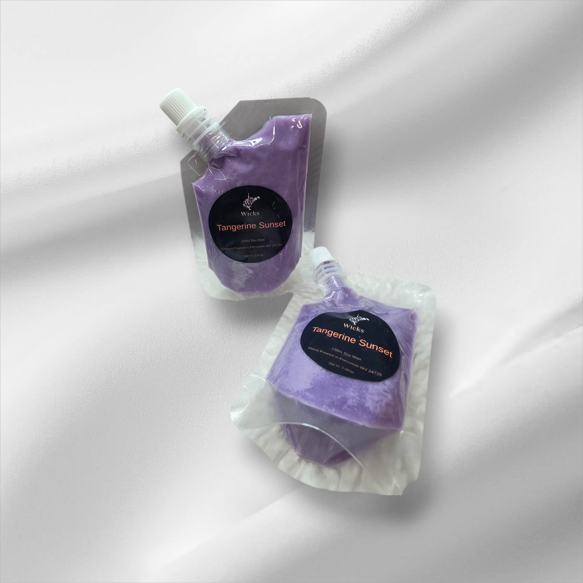 Tangerine Sunset 3oz Squeezable Wax Melt