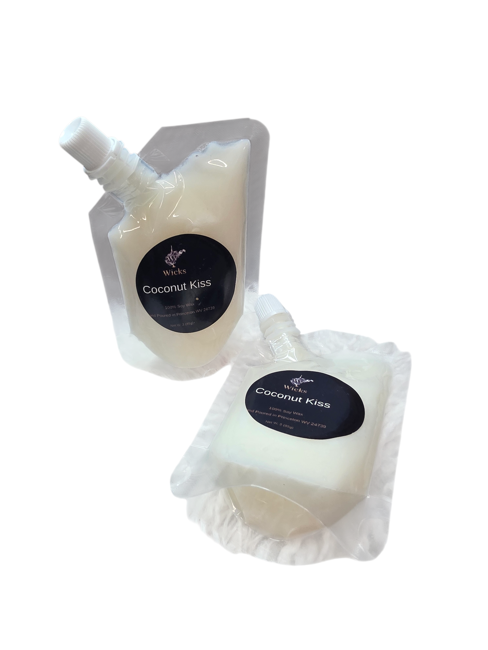 Coconut Kiss 3oz squeezable wax melt