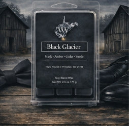 Black Glacier 2.5 OZ Clam Shell