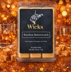 Bourbon Butterscotch 2.5 OZ Clam Shell