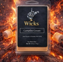 Campfire Cream 2.5 OZ Clam Shell