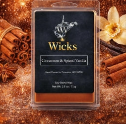 Cinnamon & Spiced Vanilla 2.5 OZ Clam Shell