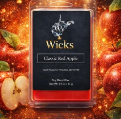 Classic Red Apple 2.5 OZ Clam Shell