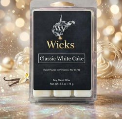 Classic White Cake 2.5 OZ Clam Shell