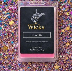 Confetti 2.5 OZ Clam Shell