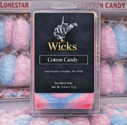 Cotton Candy 2.5 OZ Clam Shell