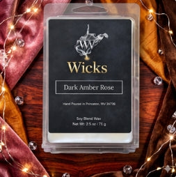 Dark Amber Rose 2.5 OZ Clam Shell