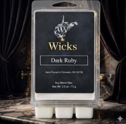 Dark Ruby 2.5 OZ Clam Shell
