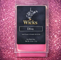 Diva 2.5 OZ Clam Shell
