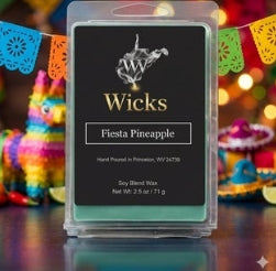 Fiesta Pineapple 2.5 OZ Clam Shell