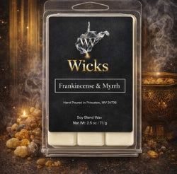 Frankincense & Myrrh 2.5 OZ Clam Shell