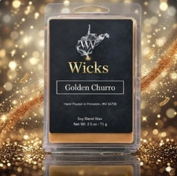 Golden Churro 2.5 OZ Clam Shell