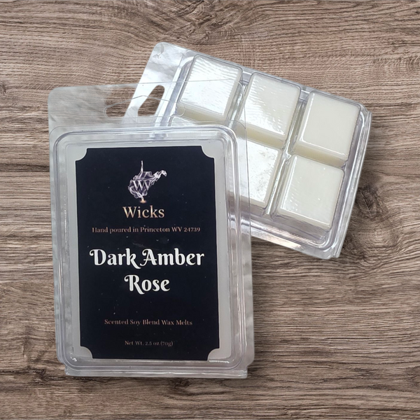 Dark Amber Rose Wax Melt