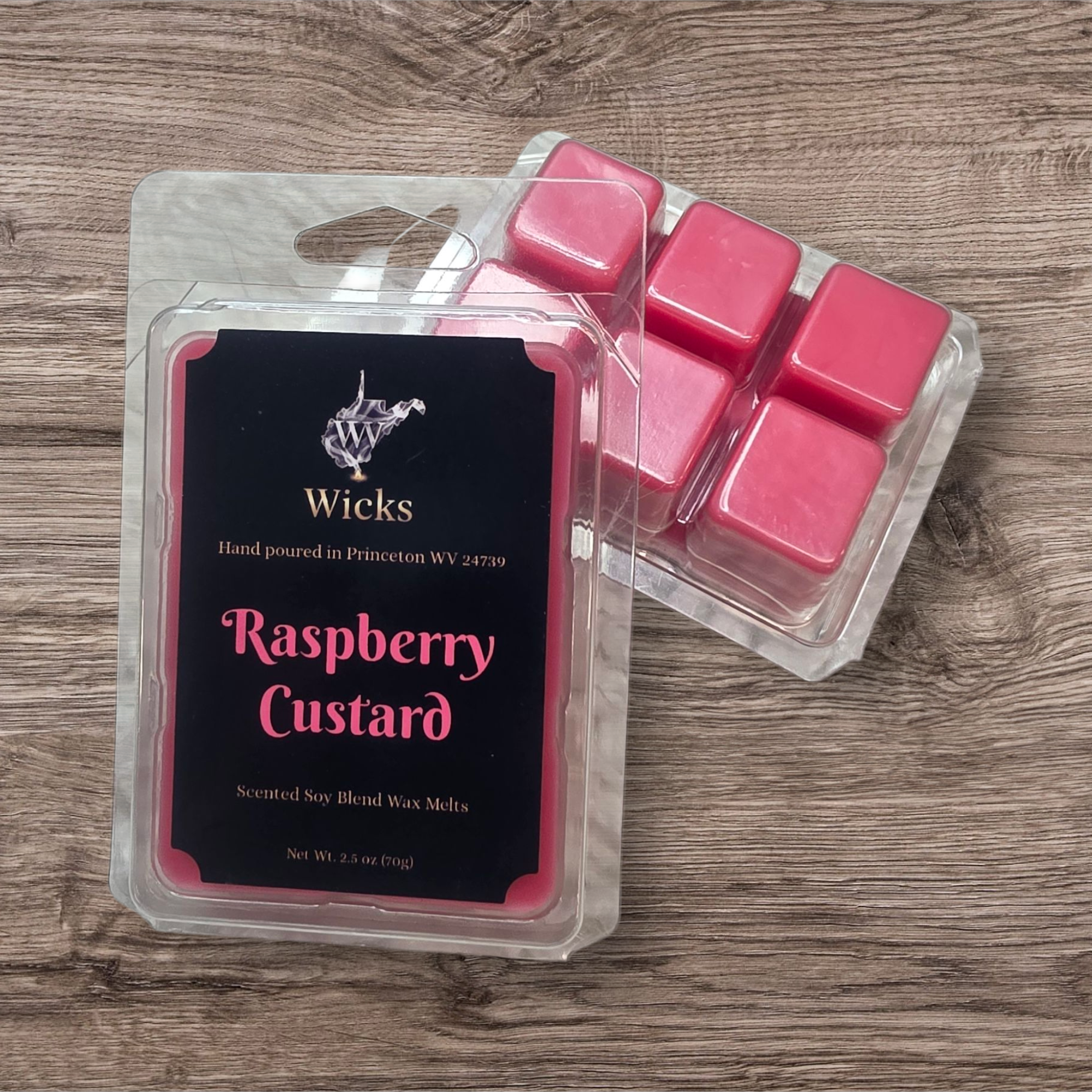 Raspberry Custard Melt